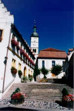 Kirche und Rathaus